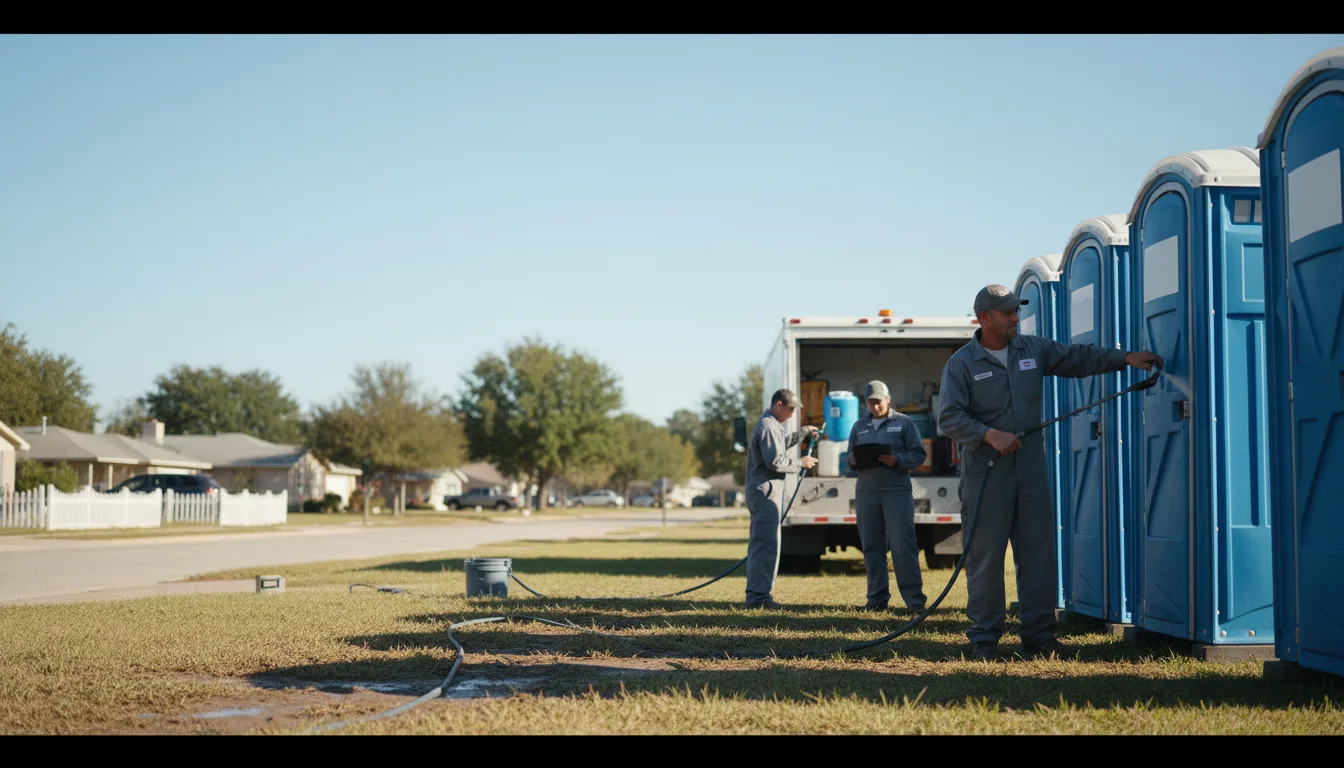 Long-Term Portable Toilet Rental in Walker, LA near me